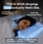 CoolCloud IceFibre™ Cooling Memory Foam Pillow | 16° Cool All Night - Image 6